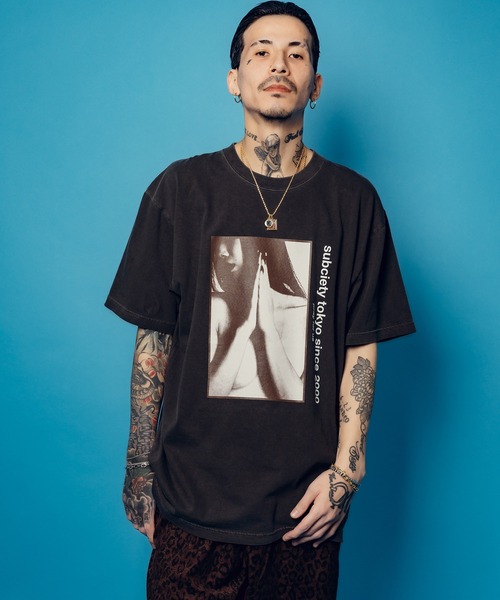 Subciety(サブサエティ)の「Valkyrie tee(Tシャツ/カットソー・メンズ・ホワイト/ブラック・SMALL/MEDIUM/LARGE/X-LARGE)」の7枚目の写真