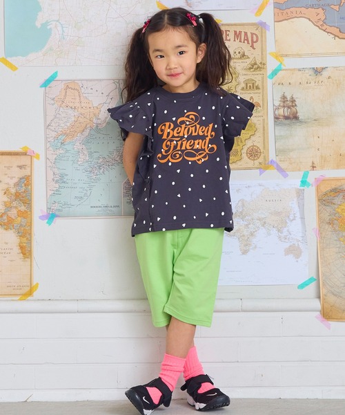 Life Support Products(ライフサポートプロダクツ)の「【COTTON from U.S.A】ラッフルTシャツ(Tシャツ/カットソー・キッズ・ライトブルー/ホワイト系その他/レッド系その他/ピンク系その他・100/130/120/95/90/80/110/150/140)」の7枚目の写真