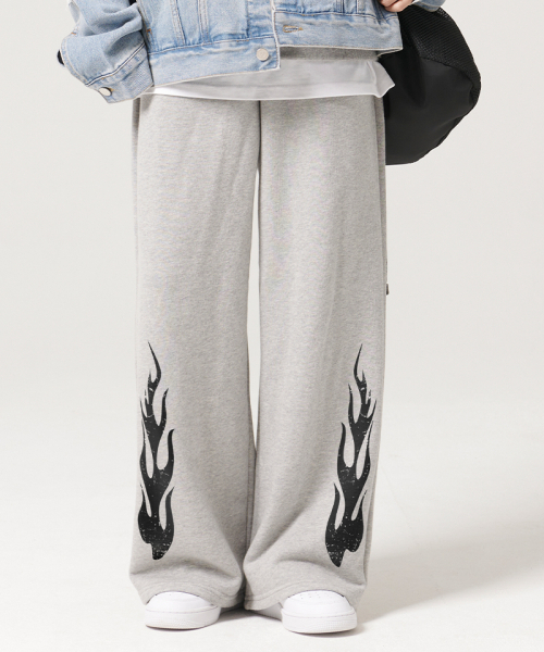 ARTISTWEAR（アーティストウェア）の「[ATW]フレイムワイドバンディングパンツ（スウェットパンツ・レディース・その他・S/M/L/XL）」の5枚目の写真