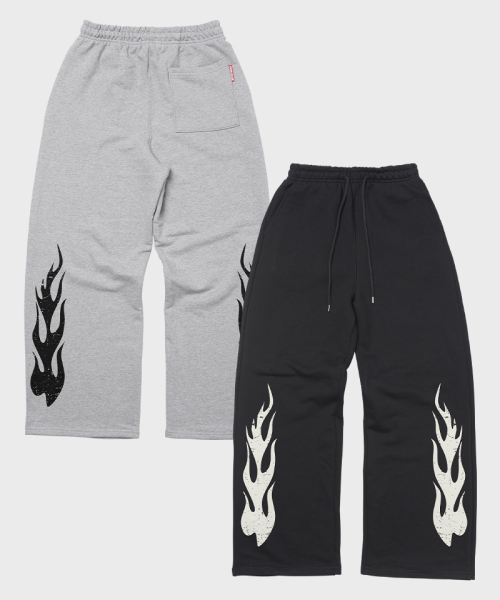ARTISTWEAR（アーティストウェア）の「[ATW]フレイムワイドバンディングパンツ（スウェットパンツ・レディース・その他・S/M/L/XL）」の8枚目の写真