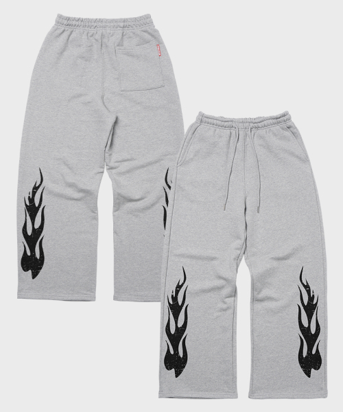 ARTISTWEAR（アーティストウェア）の「[ATW]フレイムワイドバンディングパンツ（スウェットパンツ・レディース・その他・S/M/L/XL）」の9枚目の写真