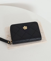 Meing（ミーイング）の「Meing ミニ 財布 コンパクト ウォレット カードケース ラウンドファスナー ストラップ付き（財布）」