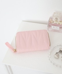 Meing（ミーイング）の「Meing ミニ 財布 コンパクト ウォレット カードケース ラウンドファスナー ストラップ付き（財布）」