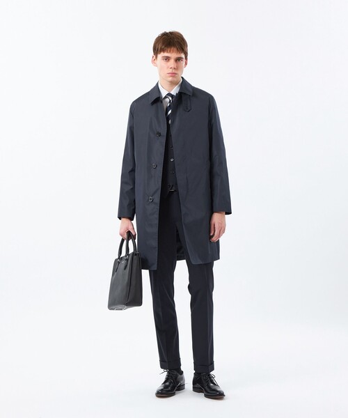 MACKINTOSH PHILOSOPHY(マッキントッシュ フィロソフィー)の「トロッター ジャケット #109 ウール混ストレッチトロピカル(テーラードジャケット・メンズ・ダークネイビー/ブラック・38/40)」の6枚目の写真