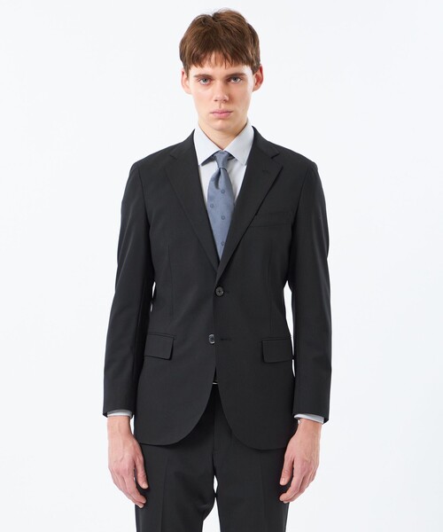 MACKINTOSH PHILOSOPHY(マッキントッシュ フィロソフィー)の「トロッター ジャケット #109 ウール混ストレッチトロピカル(テーラードジャケット・メンズ・ダークネイビー/ブラック・38/40)」の4枚目の写真