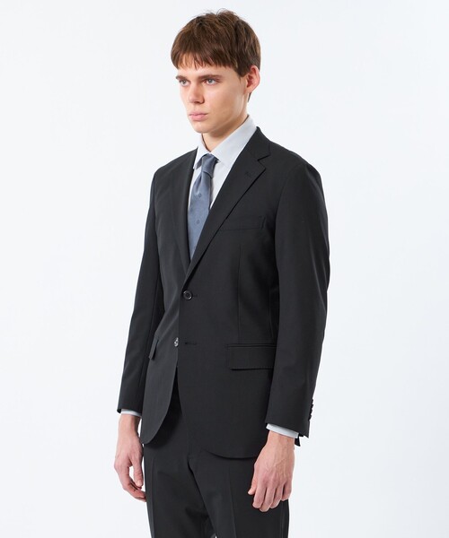 MACKINTOSH PHILOSOPHY(マッキントッシュ フィロソフィー)の「トロッター ジャケット #109 ウール混ストレッチトロピカル(テーラードジャケット・メンズ・ダークネイビー/ブラック・38/40)」の3枚目の写真