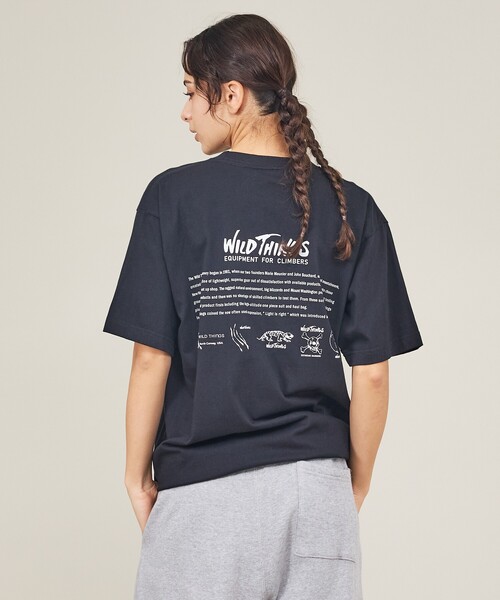 WILD THINGS（ワイルドシングス）の「【WILDTHINGS / ワイルドシングス】OLD ICONS TEE / オールドアイコンズTシャツ（半袖・ユニセックス）WT26057K（Tシャツ/カットソー・メンズ・ホワイト/ブラック/ネイビー・M/L）」の5枚目の写真