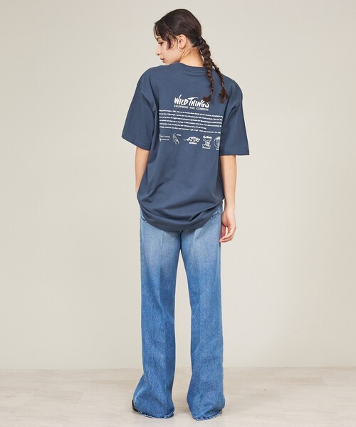 WILD THINGS（ワイルドシングス）の「【WILDTHINGS / ワイルドシングス】OLD ICONS TEE / オールドアイコンズTシャツ（半袖・ユニセックス）WT26057K（Tシャツ/カットソー・メンズ・ホワイト/ブラック/ネイビー・M/L）」の8枚目の写真