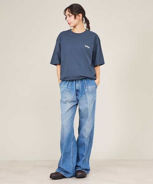 WILD THINGS（ワイルドシングス）の「【WILDTHINGS / ワイルドシングス】OLD ICONS TEE / オールドアイコンズTシャツ（半袖・ユニセックス）WT26057K（Tシャツ/カットソー・メンズ・ホワイト/ブラック/ネイビー・M/L）」の9枚目の写真