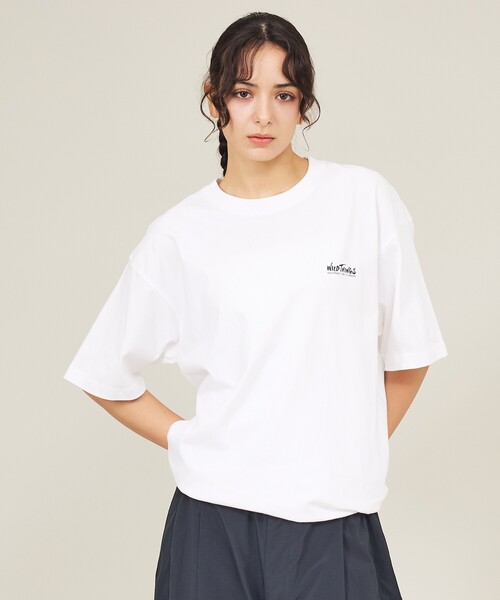 WILD THINGS（ワイルドシングス）の「【WILDTHINGS / ワイルドシングス】OLD ICONS TEE / オールドアイコンズTシャツ（半袖・ユニセックス）WT26057K（Tシャツ/カットソー・メンズ・ホワイト/ブラック/ネイビー・M/L）」の12枚目の写真