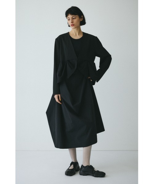 HeRIN.CYE(ヘリンドットサイ)の「CLO Peplum hem jacket クロペプラムヘムジャケット(その他アウター・レディース・ブラック・FREE)」の3枚目の写真