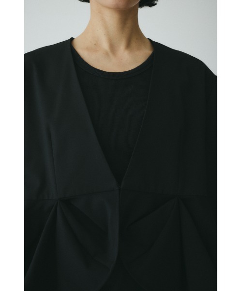 HeRIN.CYE(ヘリンドットサイ)の「CLO Peplum hem jacket クロペプラムヘムジャケット(その他アウター・レディース・ブラック・FREE)」の7枚目の写真