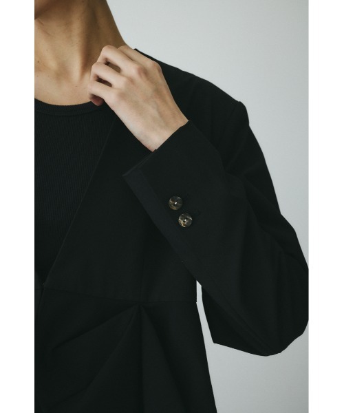 HeRIN.CYE(ヘリンドットサイ)の「CLO Peplum hem jacket クロペプラムヘムジャケット(その他アウター・レディース・ブラック・FREE)」の10枚目の写真
