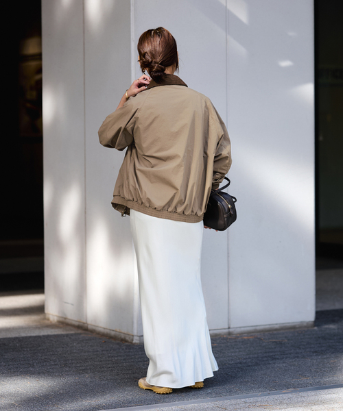 FRAMeWORK(フレームワーク)の「BARBOUR/バブアー 別注TRANSPORT ブルゾン(その他アウター・レディース・ベージュ/モカ・FREE)」の12枚目の写真