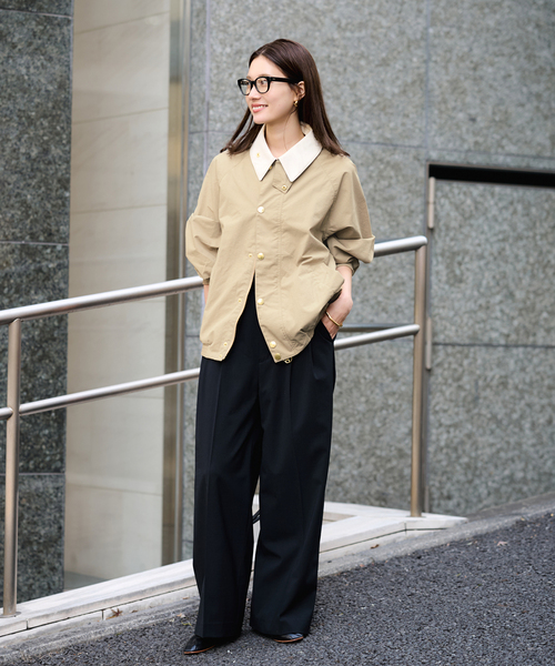 FRAMeWORK(フレームワーク)の「BARBOUR/バブアー 別注TRANSPORT ブルゾン(その他アウター・レディース・ベージュ/モカ・FREE)」の6枚目の写真