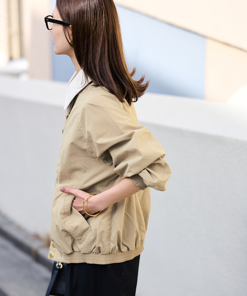 FRAMeWORK(フレームワーク)の「BARBOUR/バブアー 別注TRANSPORT ブルゾン(その他アウター・レディース・ベージュ/モカ・FREE)」の18枚目の写真