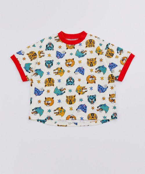 Ocean&Ground（オーシャン&グラウンド）の「Keiki POP Tｼｬﾂ（Tシャツ/カットソー・キッズ・アニマル/ドット/ライトパープル・90/80/110/100/140/130/120）」の3枚目の写真