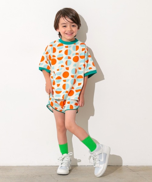 Ocean&Ground（オーシャン&グラウンド）の「Keiki POP Tｼｬﾂ（Tシャツ/カットソー・キッズ・アニマル/ドット/ライトパープル・90/80/110/100/140/130/120）」の8枚目の写真