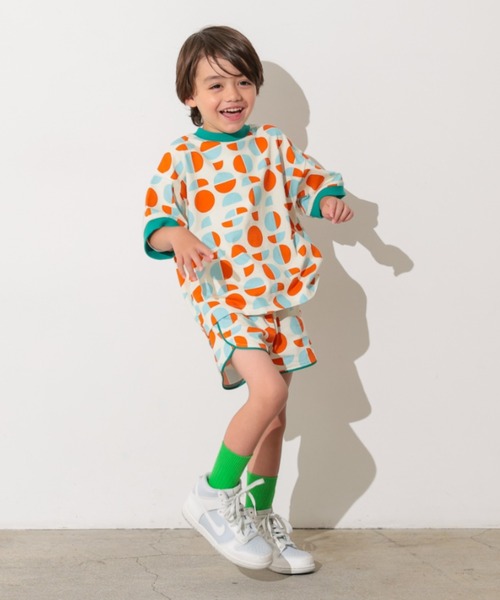 Ocean&Ground（オーシャン&グラウンド）の「Keiki POP Tｼｬﾂ（Tシャツ/カットソー・キッズ・アニマル/ドット/ライトパープル・90/80/110/100/140/130/120）」の6枚目の写真