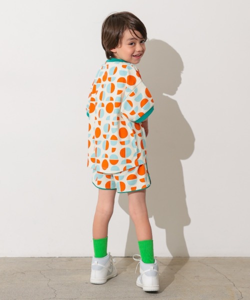 Ocean&Ground（オーシャン&グラウンド）の「Keiki POP Tｼｬﾂ（Tシャツ/カットソー・キッズ・アニマル/ドット/ライトパープル・90/80/110/100/140/130/120）」の7枚目の写真