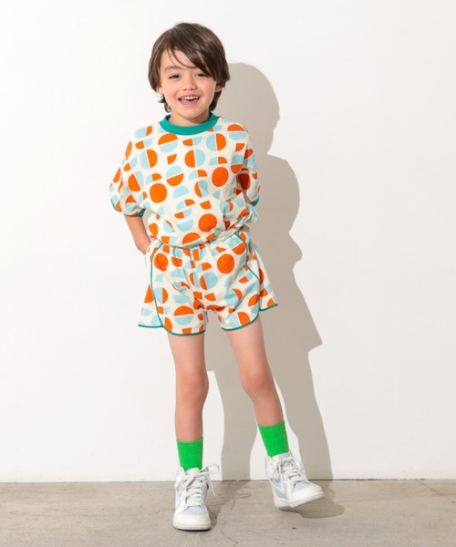 Ocean&Ground（オーシャン&グラウンド）の「Keiki POP Tｼｬﾂ（Tシャツ/カットソー・キッズ・アニマル/ドット/ライトパープル・90/80/110/100/140/130/120）」の10枚目の写真