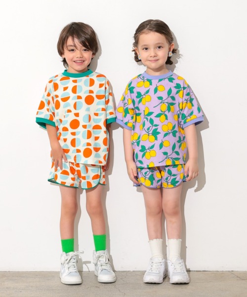 Ocean&Ground（オーシャン&グラウンド）の「Keiki POP Tｼｬﾂ（Tシャツ/カットソー・キッズ・アニマル/ドット/ライトパープル・90/80/110/100/140/130/120）」の18枚目の写真