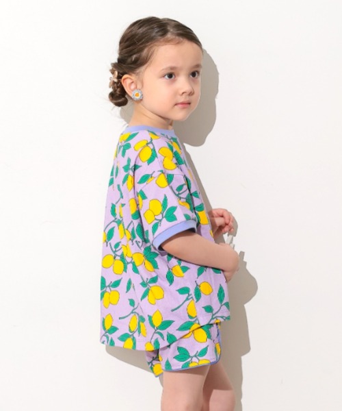 Ocean&Ground（オーシャン&グラウンド）の「Keiki POP Tｼｬﾂ（Tシャツ/カットソー・キッズ・アニマル/ドット/ライトパープル・90/80/110/100/140/130/120）」の13枚目の写真