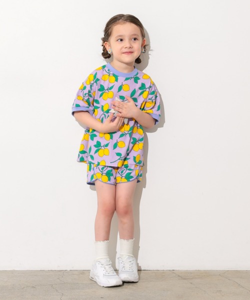 Ocean&Ground（オーシャン&グラウンド）の「Keiki POP Tｼｬﾂ（Tシャツ/カットソー・キッズ・アニマル/ドット/ライトパープル・90/80/110/100/140/130/120）」の17枚目の写真