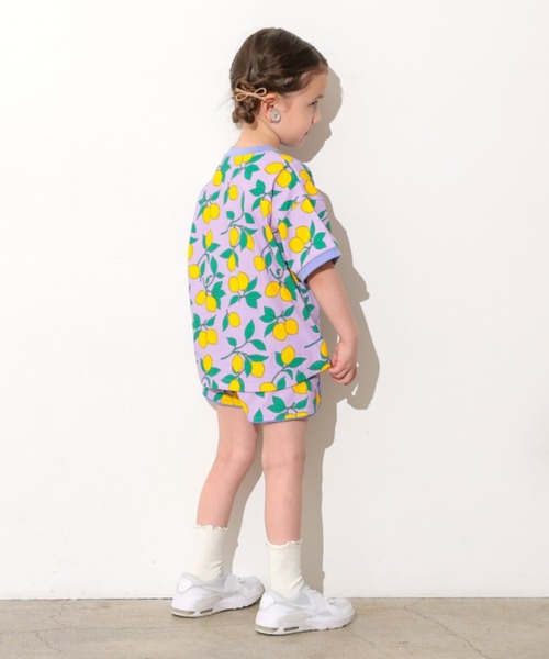 Ocean&Ground（オーシャン&グラウンド）の「Keiki POP Tｼｬﾂ（Tシャツ/カットソー・キッズ・アニマル/ドット/ライトパープル・90/80/110/100/140/130/120）」の15枚目の写真