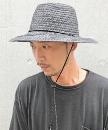 Basiquenti(�x�[�V�b�N�G���e�B)�́yBasiquenti�zSunny Cord Braid Hat BCX-N31865(�n�b�g)