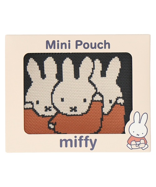 Miffy（ ミッフィー）の「ニットポーチ（ポーチ・レディース・グレー/アイボリー/オレンジ・FREE）」の10枚目の写真