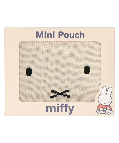Miffy（ ミッフィー）の「ニットポーチ（ポーチ・レディース・グレー/アイボリー/オレンジ・FREE）」の6枚目の写真