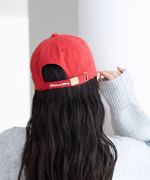 RAGEBLUE（レイジブルー）の「エンブレム刺繍キャップ（キャップ・レディース・ベージュ/レッド/ネイビー・FREE）」の12枚目の写真