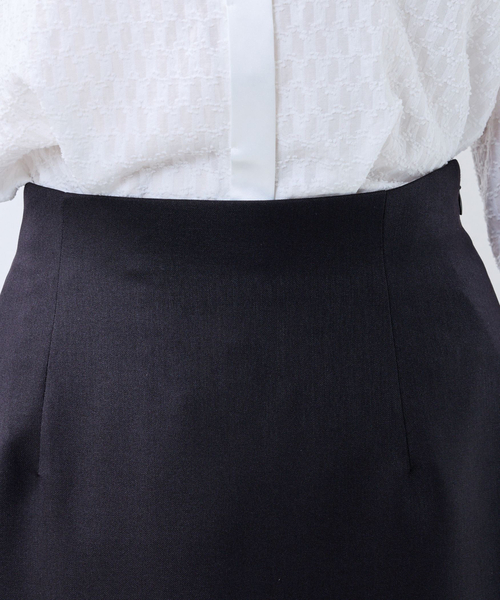 NARACAMICIE（ナラカミーチェ）の「【NARACAMICIE】パウダーツイルストレッチフレアスカート（スカート・レディース・ピンク/ブルー/ブラック・XL/M）」の7枚目の写真