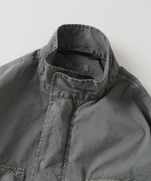 JOURNAL STANDARD relume(ジャーナルスタンダード レリューム)の「フェード加工 BDU リップストップ ジャケット(ミリタリージャケット・メンズ・チャコールグレー/ベージュ/オリーブ・MEDIUM/LARGE)」の19枚目の写真
