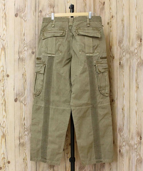 AVIREX(アヴィレックス)の「PIGMENT TAPING CARGO PANTS(カーゴパンツ・メンズ・ブラック/オリーブ/カーキ/カモフラージュ・M/XL/XXL/L)」の10枚目の写真