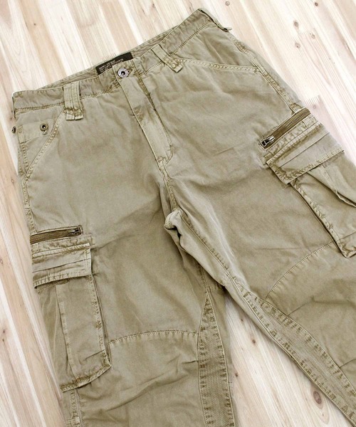 AVIREX(アヴィレックス)の「PIGMENT TAPING CARGO PANTS(カーゴパンツ・メンズ・ブラック/オリーブ/カーキ/カモフラージュ・M/XL/XXL/L)」の11枚目の写真