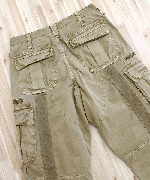 AVIREX(アヴィレックス)の「PIGMENT TAPING CARGO PANTS(カーゴパンツ・メンズ・ブラック/オリーブ/カーキ/カモフラージュ・M/XL/XXL/L)」の12枚目の写真