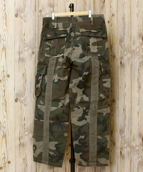 AVIREX(アヴィレックス)の「PIGMENT TAPING CARGO PANTS(カーゴパンツ・メンズ・ブラック/オリーブ/カーキ/カモフラージュ・M/XL/XXL/L)」の15枚目の写真