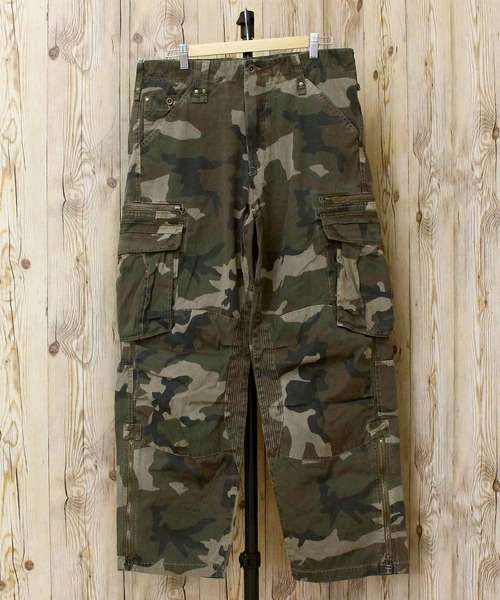 AVIREX(アヴィレックス)の「PIGMENT TAPING CARGO PANTS(カーゴパンツ・メンズ・ブラック/オリーブ/カーキ/カモフラージュ・M/XL/XXL/L)」の14枚目の写真