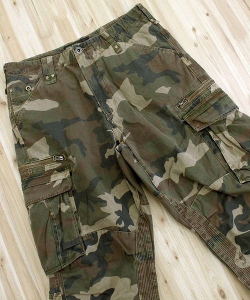 AVIREX(アヴィレックス)の「PIGMENT TAPING CARGO PANTS(カーゴパンツ・メンズ・ブラック/オリーブ/カーキ/カモフラージュ・M/XL/XXL/L)」の16枚目の写真