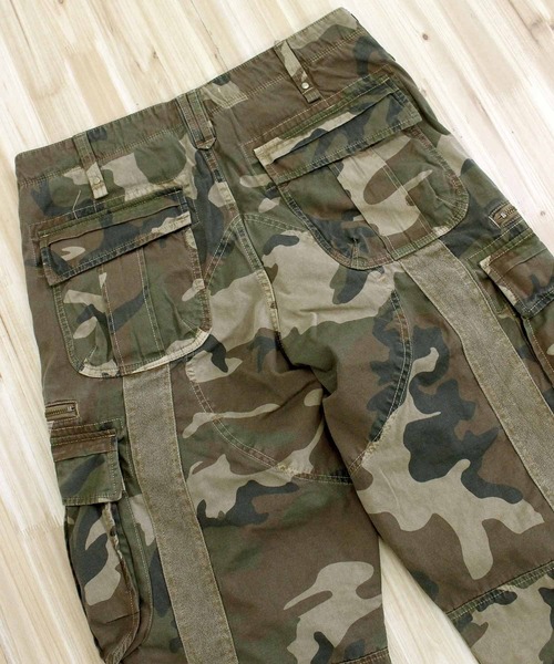 AVIREX(アヴィレックス)の「PIGMENT TAPING CARGO PANTS(カーゴパンツ・メンズ・ブラック/オリーブ/カーキ/カモフラージュ・M/XL/XXL/L)」の17枚目の写真