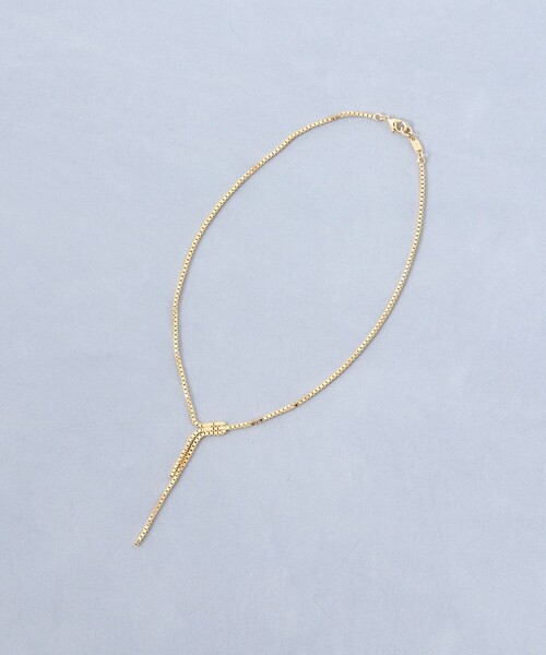 grace grace (グラスグラス)の「【grace grace/グラスグラス】ドリップBOXネックレス(ネックレス・レディース・ゴールド・FREE)」の3枚目の写真