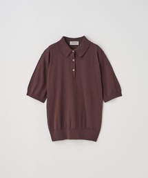 JOHN SMEDLEY｜ジョン スメドレーのポロシャツ（ブラウン/茶色系・無地