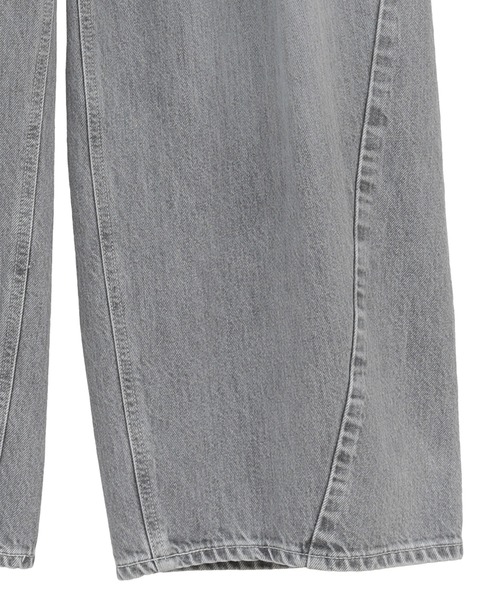 CLANE（クラネ）の「【CLANE/クラネ】COCOON BULKY DENIM PANTS/コクーンバルキーデニムパンツ（デニムパンツ・レディース・グレー/ブルー・1/2）」の8枚目の写真