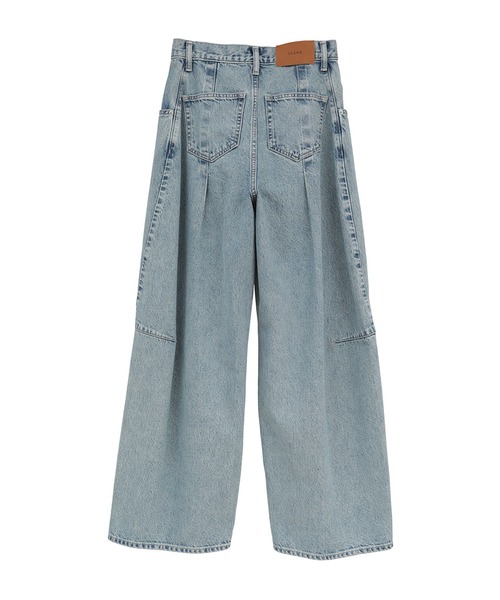 CLANE（クラネ）の「【CLANE/クラネ】COCOON BULKY DENIM PANTS/コクーンバルキーデニムパンツ（デニムパンツ・レディース・グレー/ブルー・1/2）」の10枚目の写真