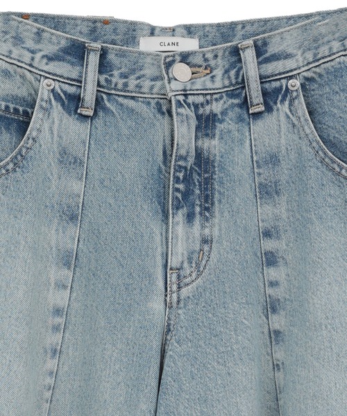 CLANE（クラネ）の「【CLANE/クラネ】COCOON BULKY DENIM PANTS/コクーンバルキーデニムパンツ（デニムパンツ・レディース・グレー/ブルー・1/2）」の11枚目の写真