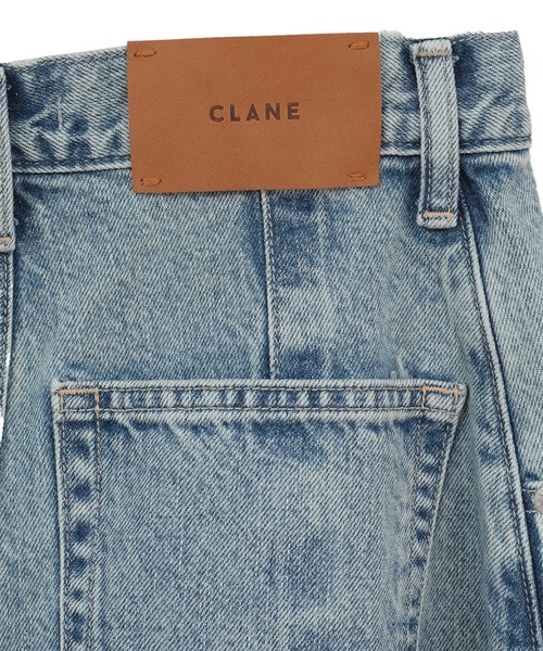 CLANE（クラネ）の「【CLANE/クラネ】COCOON BULKY DENIM PANTS/コクーンバルキーデニムパンツ（デニムパンツ・レディース・グレー/ブルー・1/2）」の14枚目の写真