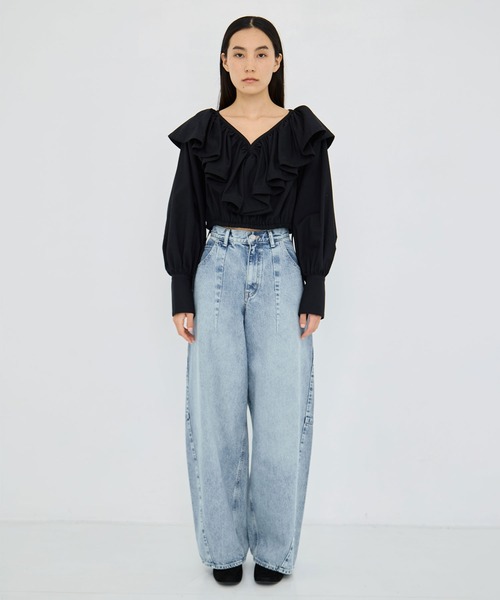 CLANE（クラネ）の「【CLANE/クラネ】COCOON BULKY DENIM PANTS