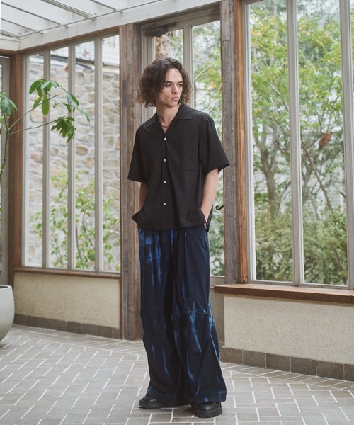 CASPER JOHN(キャスパージョン)の「Tie dye sweat pants/タイダイスウェットパンツ(スウェットパンツ・メンズ・ブルー/レッド/ブラック・MEDIUM/LARGE/SMALL/X-SMALL)」の9枚目の写真